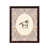 Encadrement brun sélectionné