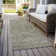 Machine Washable Indoor/Outdoor Xhevrie Gray Rug