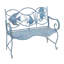 Dash Iron Outdoor Bench