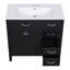 Meuble-lavabo simple avec plateau en céramique Filipp-1861422898