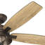 Ventilateur de plafond 52 pales 52 pouces avec télécommande et ensemble d'éclairage inclus Coral Bay-71202624