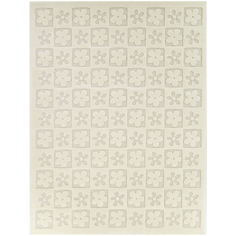 Tapis crème Mithlesh