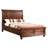 Traditional Cherry Queen Bed For Cozy Spaces-1352483636