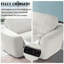 Grand canapé d'angle modulaire inclinable électrique avec ports USB-1463751150