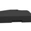 4 Pieces Cantilever Patio Umbrella Base, Outdoor Offset Umbrella Weights, 176 Lbs Capacity Water Or 264 Lbs Capacity Sand  Plates Set, Black