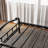 Twin Oley Industrial Style 14"H Metal Black Bed Frames with Headboard & Footboard, No Box Spring Need & No Squeak-1929499832