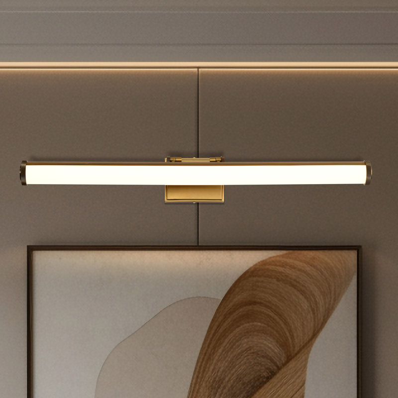 Cora - LED Vanity - 3 CCT Selectable - Acrylic Lens, Vintage Brass, 36" Width