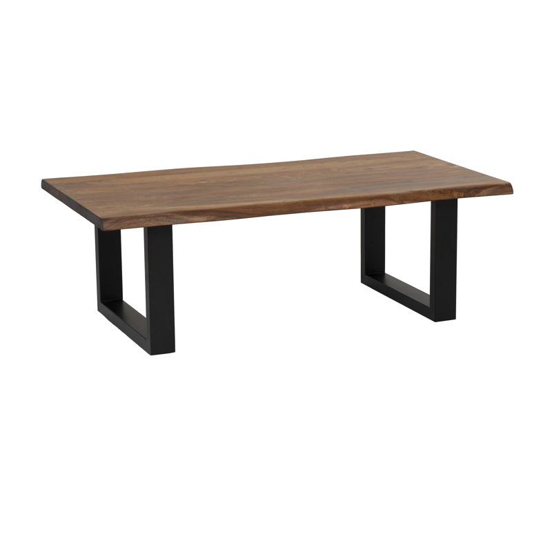 Minatare Solid Wood Top Single Coffee Table