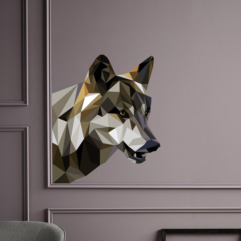 Animals Wall Decal, 33" H x 33" W