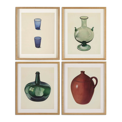 Ensemble de 4 vaisseaux par Edward White