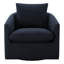 Fauteuil demi-tonneau pivotant 33,5 po Ahn Menta-110417963