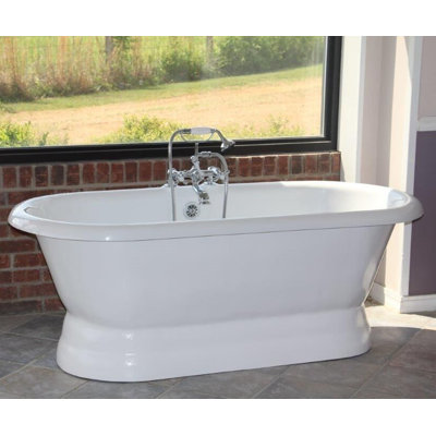 Majesty 66" x 30" Pedestal Soaking Bathtub