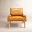Fauteuil en cuir Marla-547138853