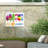 Jean Plout 'Summer Fun C' UV Resistant and Water Resistant All-Weather Canvas Text & Numbers Wall Decor-1690564476