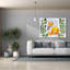 «Fox» par Artpoptart, art mural sur toile-2050999731