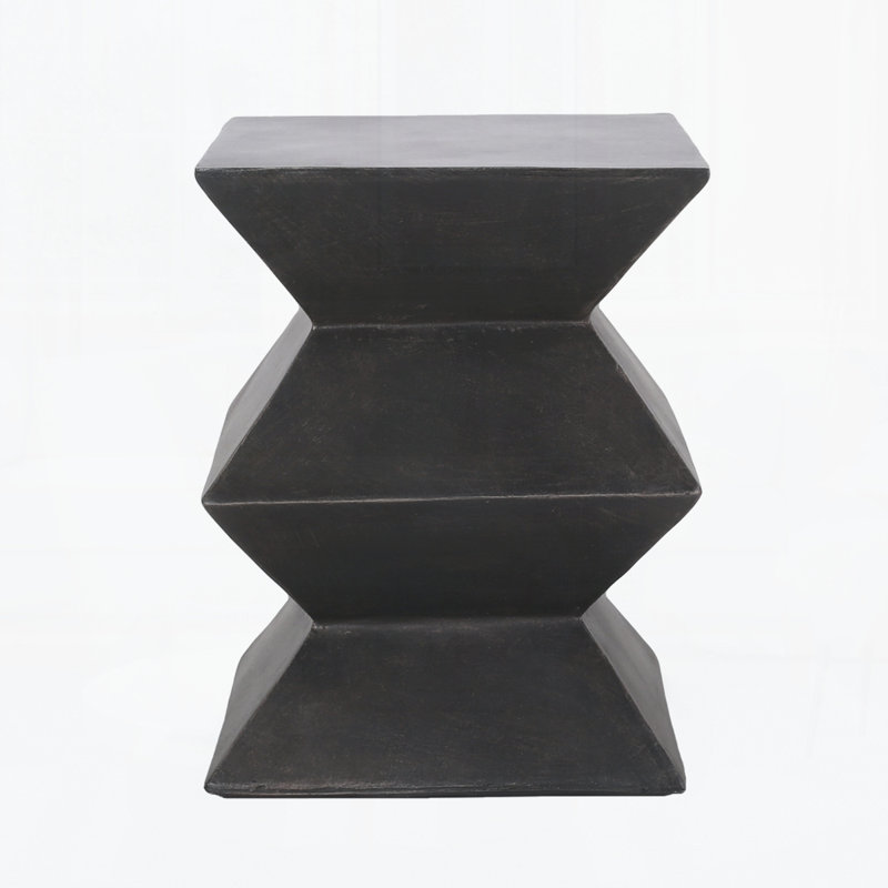 Outdoor Concrete Side Table