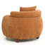Chaises d'appoint Cloud Comfort, chenille 38 pouces, nordique moderne pour la maison