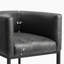 Tabouret de bar rembourré en similicuir-2002974783