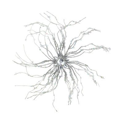 Ornement de Noël scintillant 15 po Starburst
