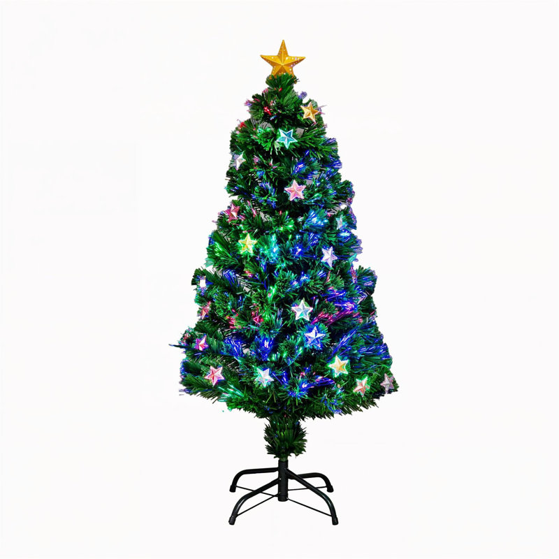 Lighted Artificial Christmas Tree, 5 ft.