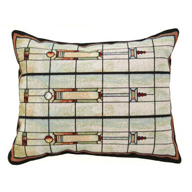 Charles Rennie MacIntosh Ginkgo Pillow- Lumbar