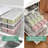 Large Silicone Ice Cube Trays with Lid and Bin, 3 Pack