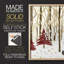 Christmas Holiday Art CDVII, reproduction d'art encadrée - bois massif-174045011-174045014