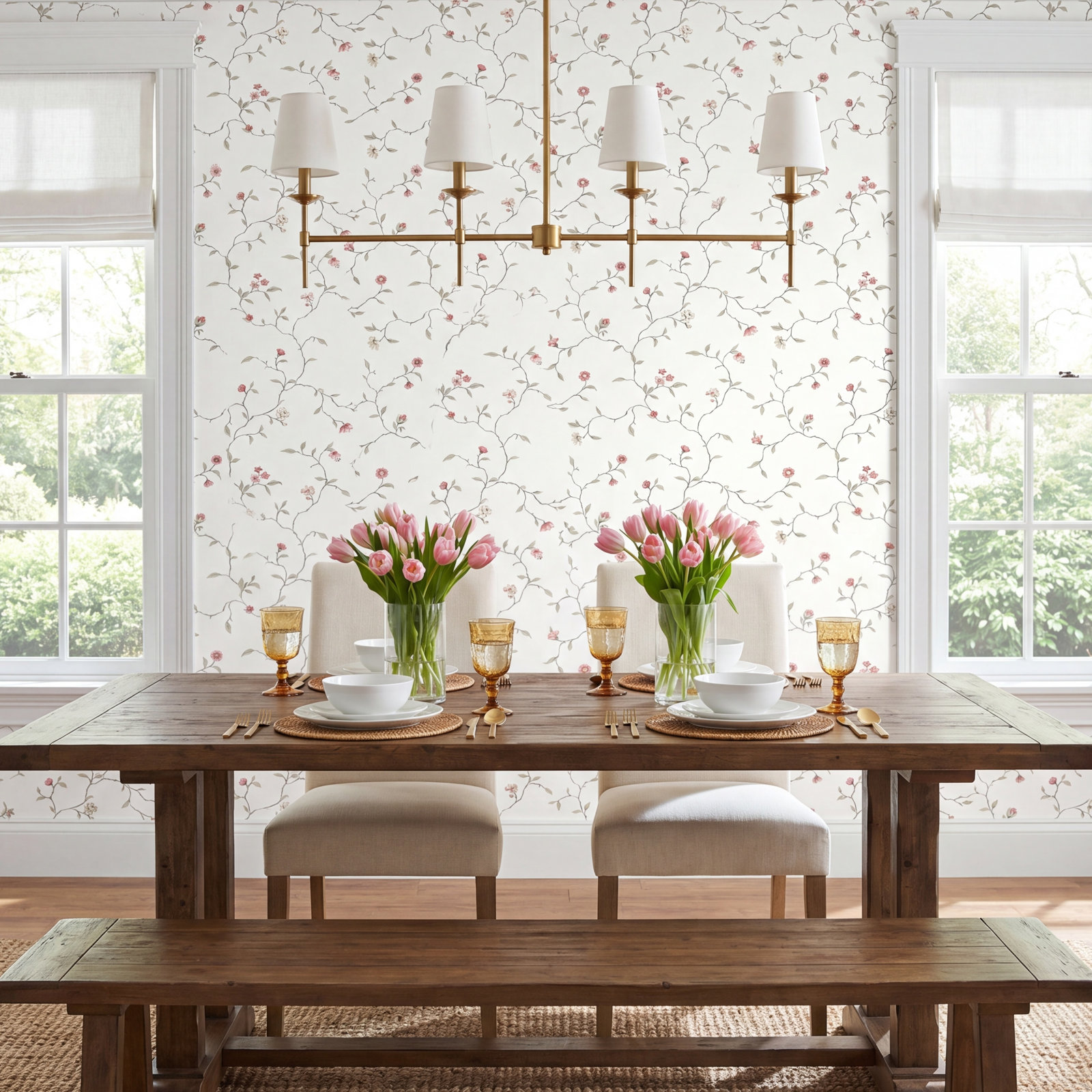 Galerie Wallcoverings Kitchen Recipes Wallpaper, Pink