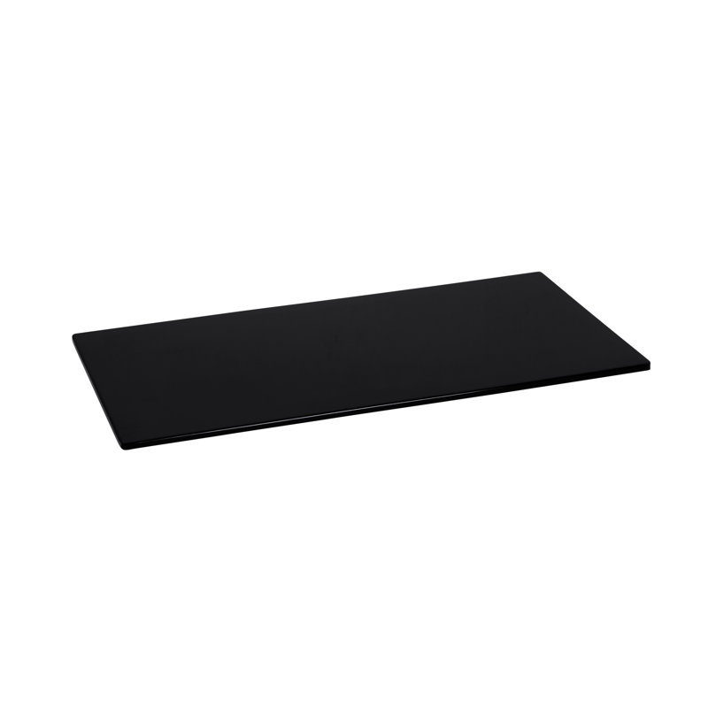 Planche à fromage en mélamine et plateau, Noir