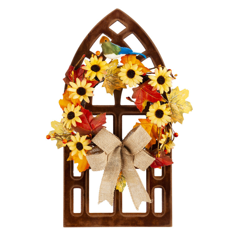 Synthetic Sunflowers Wall Panel Arrangement in Boat