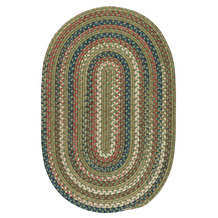 Tapis réversible Kipton - vert olive