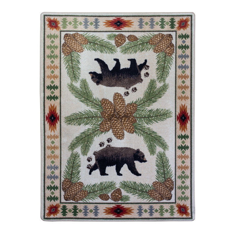 Elvis Indoor Rug, Rectangle 3' x 4'