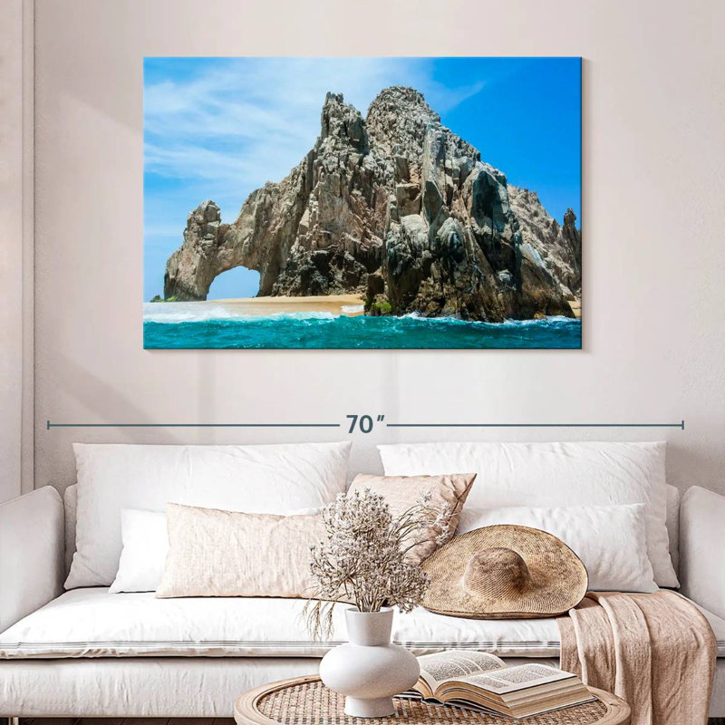 Gillard Cabo San Lucas Arch Rock, H 32 po x l 48 po