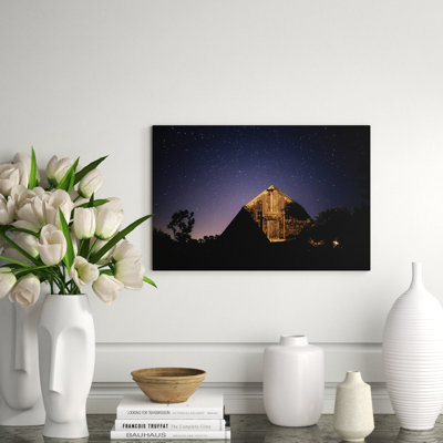 Grange - reproduction de photo sur acrylique