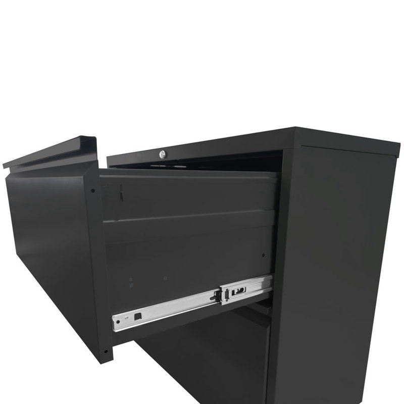 Commode d'appoint Rosemarie, Noir