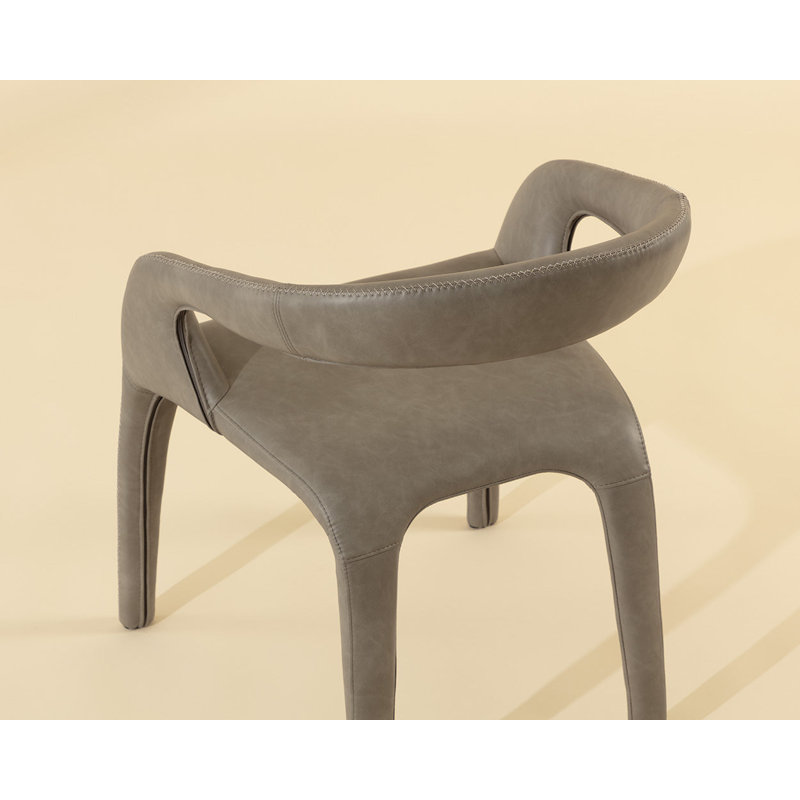 Atika Upholstered Arm Chair, Ivanhoe Mineral