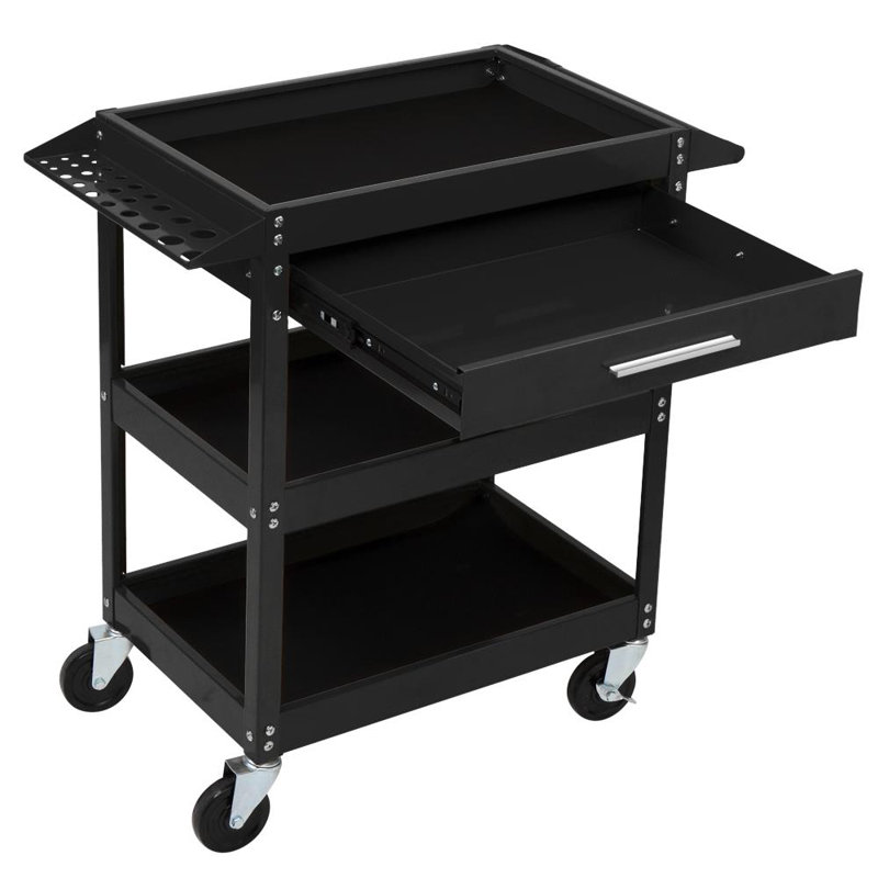 Chariot de service pour outils, Noir