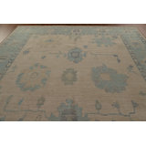Vegetable Dye Oushak Large Area Rug 10x14