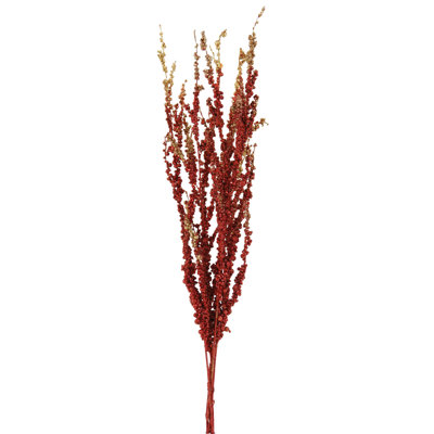 26'' Faux Cattail Branch