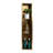 ALFI brand ABNP0836-BG 8" x 36" Brushed Gold PVD Stainless Steel Vertical Triple Shelf Shower Niche