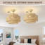 Ventilateur de plafond Boho Fandelier-134225653