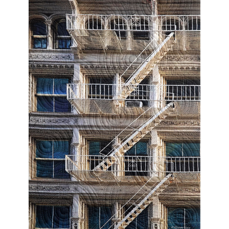 Great Escapes 2 Print by Marilyn Henrion, Black Framed Paper, 31.25" H x 25.25" W