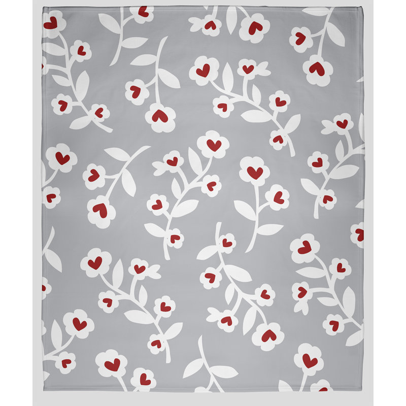 Binette Throw Blanket, W76 x L101cm, Grey