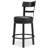 Rishima Swivel Solid Wood Counter Stool-337504402