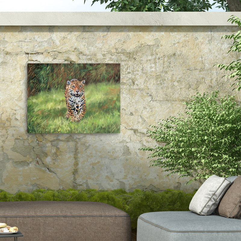 Toile d'extérieur David Stribble Jaguar, H 24 po x l 32 po