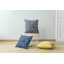 Housse de coussin en jacquard à motif géométrique en chenille moderne-326169682-338776195