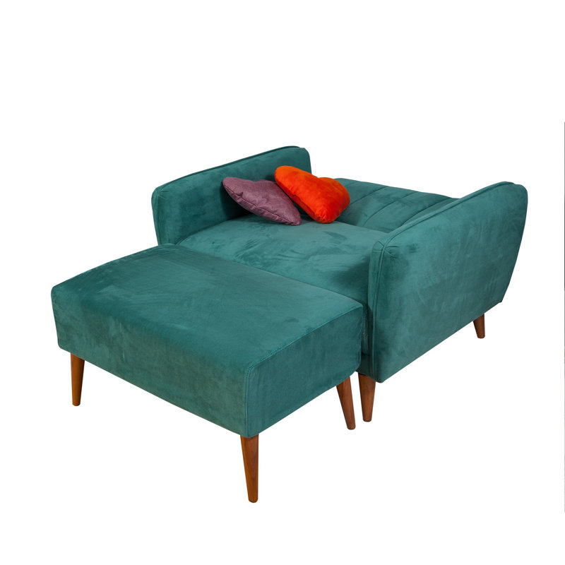 Fauteuil convertible en polyester l 43,31 po Aadyanth