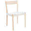 Chaise d'appoint en bois massif Cosme-453435672