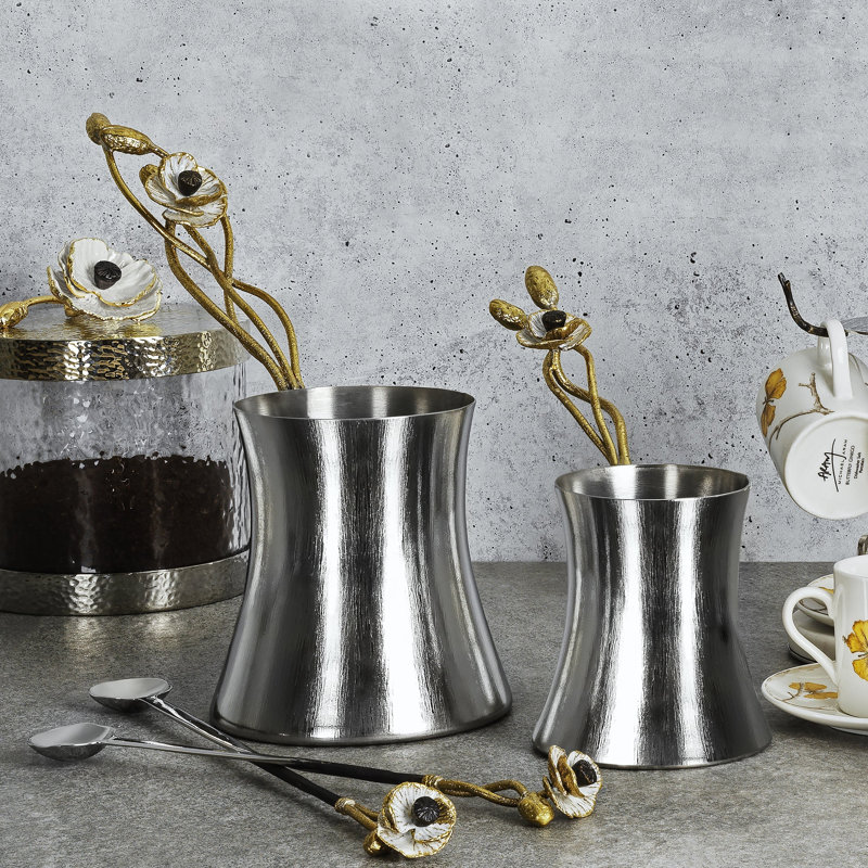Anemone Coffee Pot with Spoon, Small