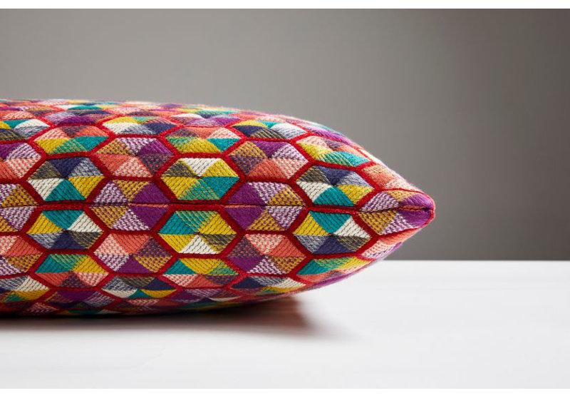 Hinson Library Square Pillow Cover & Insert
